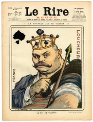 Obálka „“The Red Laughter“, Satirical in Colors