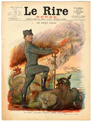 Obálka „“The Red Laughter“, Satirical in Colors