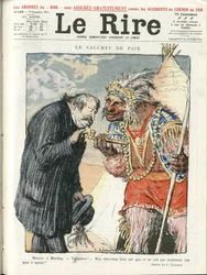 Ilustrace Charlese Leandra (1862-1934) pro obálku Le Lire