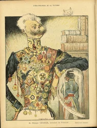 Ilustrace Charles Leandre (1862-1934) v Le Rire