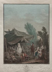 Vesnická svatba, 1785.