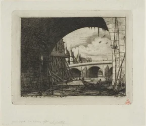 Oblouk Pont Notre-Dame, Paříž