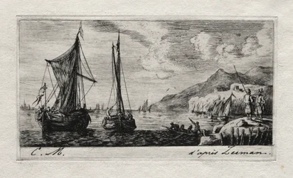 Calais - Flushing Boats, 1850.