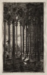 Lepty Paříže: Galerie Notre Dame, 1853.