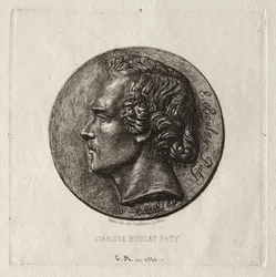 Evariste Boulay-Paty, básník, 1861.