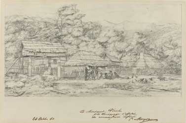Původní sýpky a obydlí v Akaroa, Banks Island