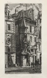 Dům s věžičkou, rue de la Tixéranderie, Paříž