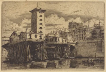 Pumpa Notre-Dame, Paříž