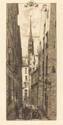 Rue des Chantres, Paříž (Chantrey Street, Paříž)