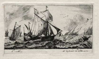 Galliot Jeana de Vyla z Rotterdamu, 1850.
