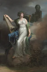 Kalliopé, múza epické poezie, 1798