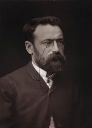 Album Artistique et Biographique, 5. ročník, Salon 1885; portrét francouzského malíře Paula Taverniera (1852-1943)