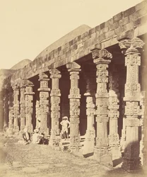 Pohled na pevnost Tughlaqabad