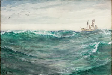 Off Fowey; Vítr západní
