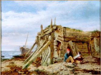 Under the Breakwater, c.1863