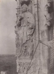 Svatý Jan Evangelista, katedrála v Chartres,c. 1854 (foto)