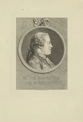 Abel-François Poisson de Vandières, markýz de Marigny 1727-1781, 1757.