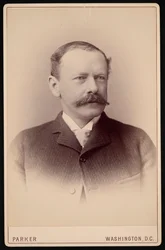 Portrét Dr. Jamese Miltona Flinta 1838-1919, mezi lety 1887 a 1904.