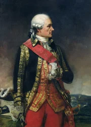 Jean-Baptiste de Vimeur (1725-1807) hrabě z Rochambeau (olej na plátně)