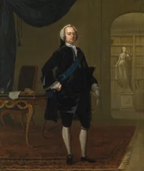 Charles, 2. vévoda z Richmondu, Lennox a Aubigny, kolem roku 1730 (olej na plátně)