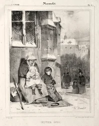 Zima, 1836.