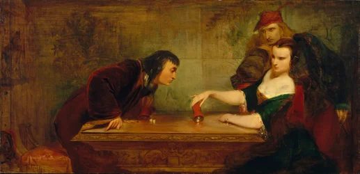 The Last Throw, ca. 1840.