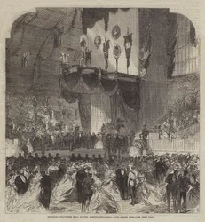 Národní dobrovolnický ples v Zemědělské hale, Grand Dais