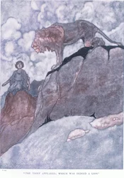 Zloděj se objevil; což byl skutečně lev, 1930s