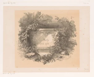 Titul na zdi v krajině Titulní strana pro: Jacques Collin de Plancy, La Reine Berthe au grand pied, 1842
