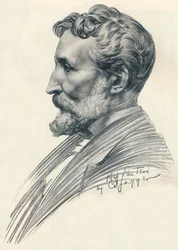 Édouard Lantéri, French-born British sculptor and medallist, c20th century 1914-1915.  