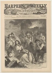Obálka Harpers Weekly, 28. října 1871
