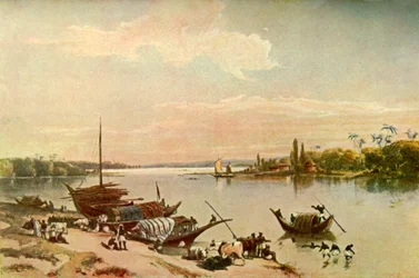 Barrackpur – Na Ganze u Kalkaty, 40. léta 19. století, 1901.