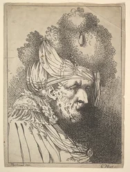 Orientální hlava, ca. 1803.