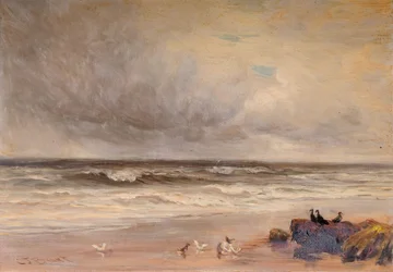 Mořské pobřeží, 1887.