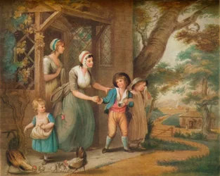 Chodit do školy, c19. století
