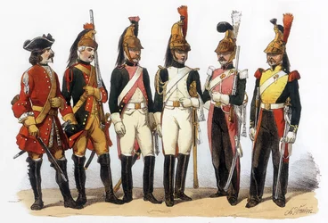Ranskan armeijan univormut: Dragoons