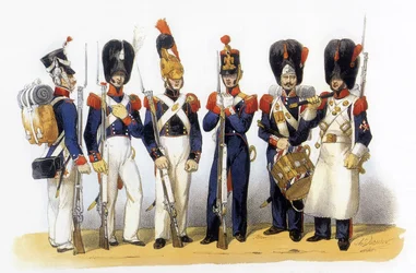 Uniformy francouzské armády: Národní garda (pěchota)
