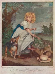 Mistr Henry Hoare 1784-1836, jako chlapec, zahradnictví, 1883 1906