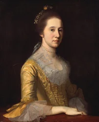 Margaret Strachan paní Thomas Harwood, ca. 1771.