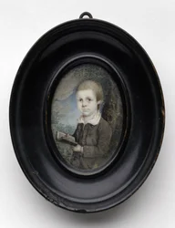 Portrét mladého chlapce, c. 1768 (akvarel na slonovině)