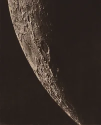 Fotografická mapa Měsíce, 1909 (foto)