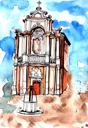 Budova v Sieně, 2020