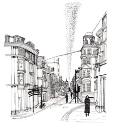 Cornmarket Street, 2019 (pero a inkoust)