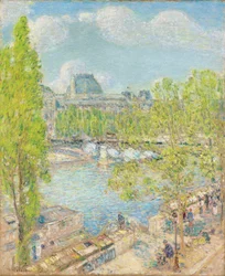 dubna, Quai Voltaire, Paříž