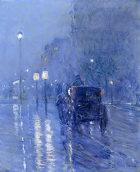 Deštivá půlnoc, konec 90. let 19. století