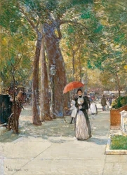 Fifth Avenue na Washington Square, New York, 1891