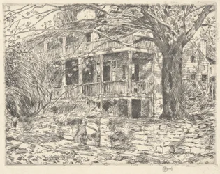 Starý dům, Cos Cob, 1915