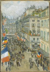 Čtrnáctého července, Rue Daunou, 1910