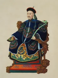 Portrét mandarínky (wc)
