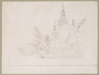 Zámek Frederiksborg. Party v Møntbroen